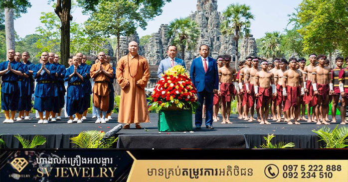 ព្រឹត្តិការណ៍ទេសចរណ៍វប្បធម៌អន្តរជាតិ និងដ៏ធំអំពីគុនចម្រុះកម្ពុជា-ចិន «និស្ស័យក្បាច់គុនល្បុក្កតោ-សៅលីង វិលវិញជួបគ្នានៅមុខអង្គរ»